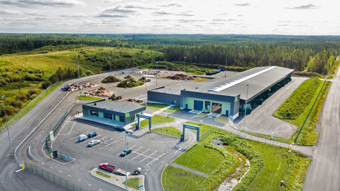 Ilmakuva Etapin RE-pisteestä