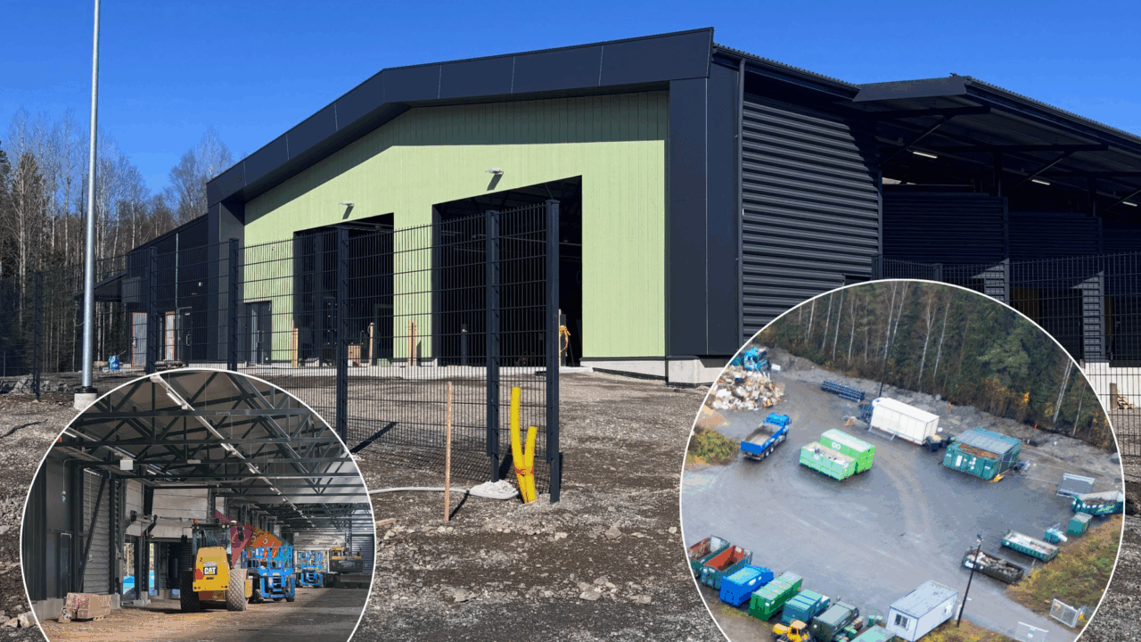 Kurikan RE-pisteen rakennusvaihe